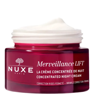 NUXE Merveillance Lift Crème Concentrée de Nuit 50ml – soins anti-âge et anti-rides / Rides marquées, perte de ferm | NUXE - Vis