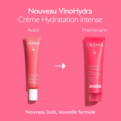 Caudalie VinoHydra Crème Hydratation Intense 60ml – Soins hydratants et nourrissants | Caudalie - Visage Tunisie | Miral Parapha