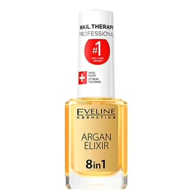 Eveline Nail Therapy Argan Elixir 12ml – Maquillage / Vernis à ongles | Eveline - Visage Tunisie | Miral Parapharmacie
