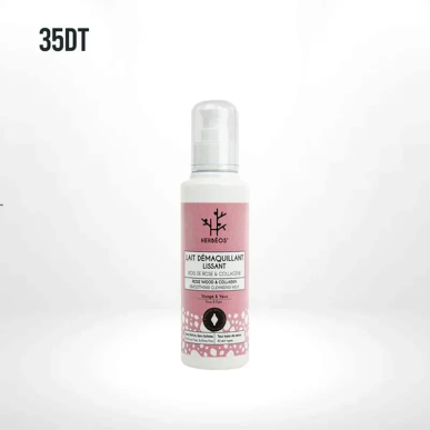 HERBÉOS Lait Démaquillant Nettoyant Lissant Anti-âge 170 ml – Démaquillants, nettoyants visage / Lait, mousse, émulsion | Herbeo