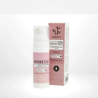 HERBÉOS Crème Hydra Protectrice Jour Peaux Normales à Sèches 30 ml | Herbeos - Visage Tunisie | Miral Parapharmacie