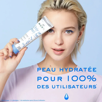 NUXE Crème Fraîche de Beauté 3en1 100ml – Soins hydratants et nourrissants | NUXE - Visage Tunisie | Miral Parapharmacie