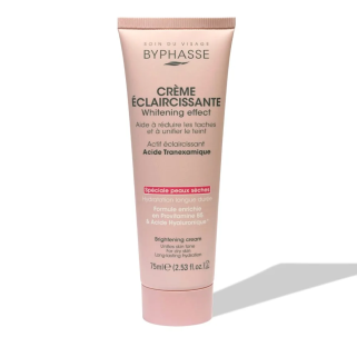 Byphasse Creme Visage Eclaircissante Spéciale Peaux Sèches 75ml | Byphasse - Visage Tunisie | Miral Parapharmacie
