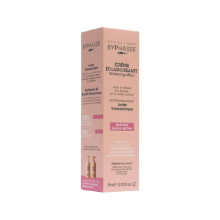 Byphasse Creme Visage Eclaircissante Spéciale Peaux Sèches 75ml