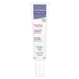Jonzac Reactive Crème Riche Haute Tolérance 40ml – Soins hydratants et nourrissants / Hydratants peaux sèches | Jonzac - Visage 