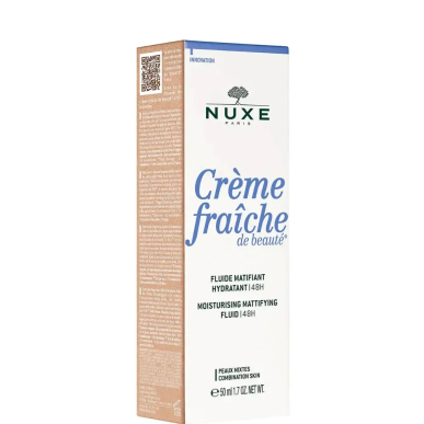 NUXE Crème Fraîche de Beauté Fluide Matifiant 50ml – Soins hydratants et nourrissants / Hydratants peaux normales | NUXE - Visag