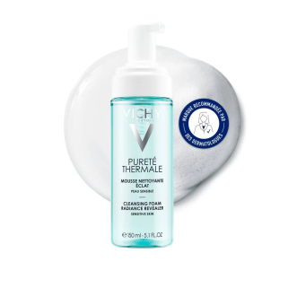 Vichy Pureté Thermale Mousse Nettoyante Eclat 150ml