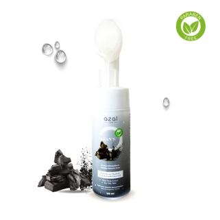 Azal Clean’s Mousse Démaquillante au Charbon 150 ml – Démaquillants, nettoyants visage / Lait, mousse, émulsion | Azal - Visage 