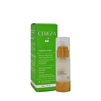 CEREZA Pure Serum Salicylique Anti-imperfections 30ml – Soins peau grasse, mixte et acné / Purifiants | CEREZA - Visage Tunisie 