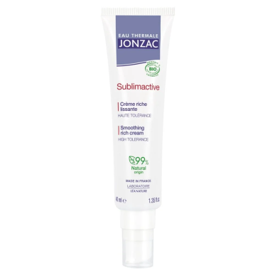 Jonzac Sublimactive Creme Riche Lissante Anti-age 40ml – soins anti-âge et anti-rides / Crème peau sèche | Jonzac - Visage Tunis
