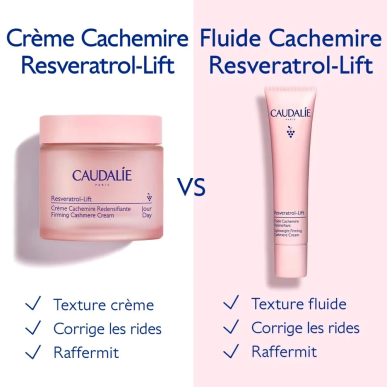 Caudalie Resveratrol-Lift Crème Cachemire Redensifiante 50ml – soins anti-âge et anti-rides | Caudalie - Visage Tunisie | Miral 
