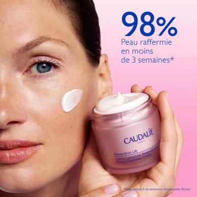 Caudalie Resveratrol-Lift Crème Cachemire Redensifiante 50ml – soins anti-âge et anti-rides | Caudalie - Visage Tunisie | Miral 