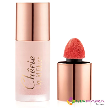 Topface Cherie Liquid Blush 004 – Maquillage / Blush | Topface - Visage Tunisie | Miral Parapharmacie