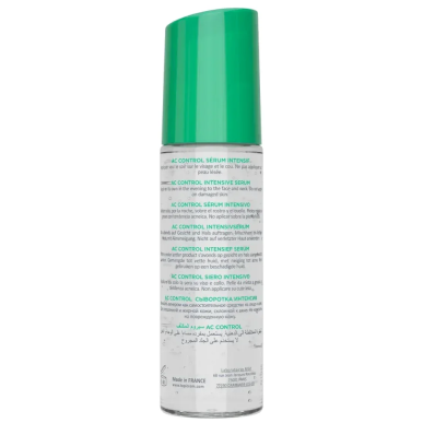Topicrem AC CONTROL Sérum Intensif 34ml – Soins peau grasse, mixte et acné / Peaux à imperfections | TOPICREM - Visage Tunisie |