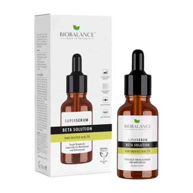 BioBalance Super Sérum Acide Salicylique Pur 2% 30ml – Serums | Biobalance - Visage Tunisie | Miral Parapharmacie