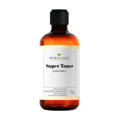 Biobalance Super Toner Glow Skin C 250ml – Démaquillants, nettoyants visage / Eau micellaire, tonique,  | Biobalance - Visage Tu