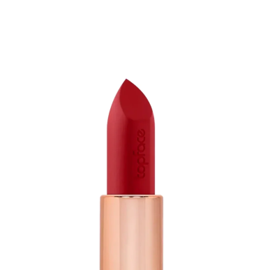 Topface Instyle Matte Lipstick Rebel Red 014 – Maquillage / Rouge à lèvres et crayon | Topface - Visage Tunisie | Miral Paraphar