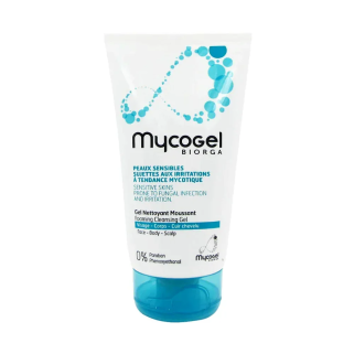 MYCOGEL Gel Nettoyant 150ml – Démaquillants, nettoyants visage | Marque de confiance - Visage Tunisie | Miral Parapharmacie