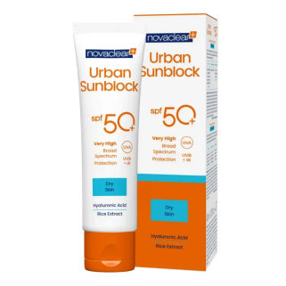 NOVACLEAR Urban Sunblock Dry Skin Spf50+ 40ml – Soins hydratants et nourrissants / Hydratants peaux sèches | NOVACLEAR - Visage 