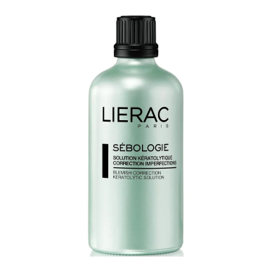 LIERAC Sebologie Solution Keratolytique Correction Imperfections 100ml – Soins peau grasse, mixte et acné / Peaux à imperfection