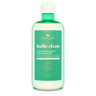 Biobalance Hello Clean Niacinamide Eau Micellaire Clarté 500ml – Démaquillants, nettoyants visage / Eau micellaire, tonique,  | 