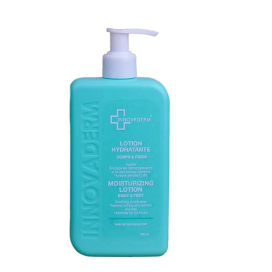 Innovaderm Lotion Hydratante Corps et Pieds 380ml – Soins hydratants et nourrissants | INNOVADERM - Visage Tunisie | Miral Parap