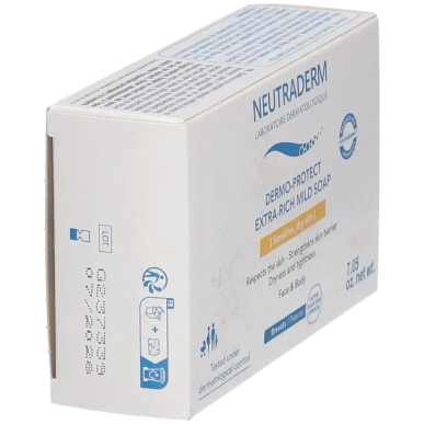Neutraderm Savon Doux Surgras Dermo-Protecteur 200g – Anti tâches / Savons | Neutraderm - Visage Tunisie | Miral Parapharmacie