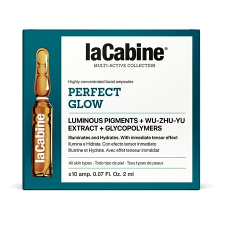 La Cabine Ampoule Perfect Glow 10x2ml | La Cabine - Visage Tunisie | Miral Parapharmacie