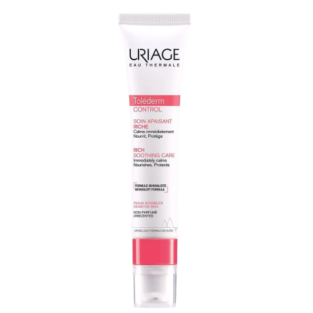 URIAGE Toléderm Control Soin Apaisant Riche 40ml – Soins hydratants et nourrissants / Hydratants peaux sèches | URIAGE - Visage 