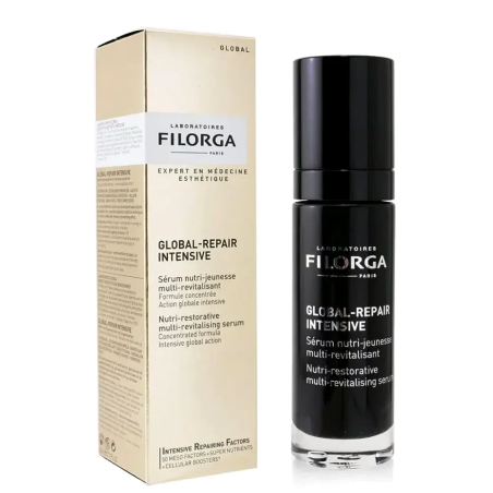 FILORGA Global-Repair Intensive Serum Nutri-Jeunesse 30ml – soins anti-âge et anti-rides / Rides installées | FILORGA - Visage T