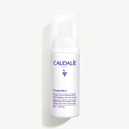 Caudalie Vinoperfect Mousse Micro-Peeling Éclat 100ml – Masques visage et gommage | Caudalie - Visage Tunisie | Miral Parapharma