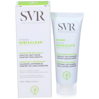 SVR Sebiaclear Hydra Soin Réparateur Apaisant 40ml – Soins peau grasse, mixte et acné / Peaux à imperfections | Sebiaclear - Vis