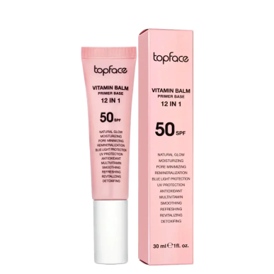 Topface Vitamin Balm Primer Base 12 in 1 – Maquillage | Topface - Visage Tunisie | Miral Parapharmacie