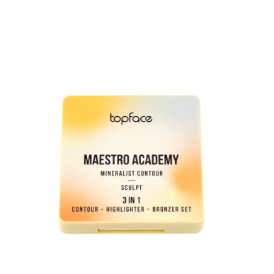 Topface Maestro Academy Mineralist Contour Palette contouring 002 – Maquillage | Topface - Visage Tunisie | Miral Parapharmacie