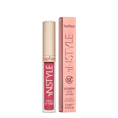 Topface Instyle Extreme Matte Lip Paint 025 – Maquillage / Rouge à lèvres et crayon | Topface - Visage Tunisie | Miral Parapharm