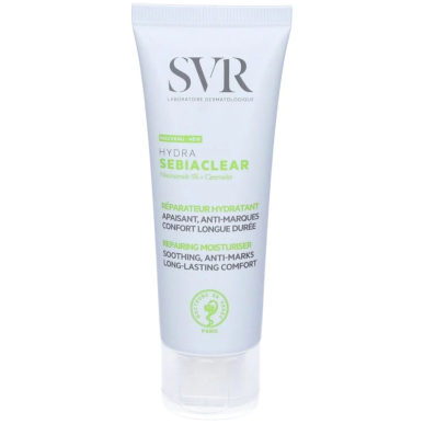 SVR Sebiaclear Hydra Soin Réparateur Apaisant 40ml – Soins peau grasse, mixte et acné / Peaux à imperfections | Sebiaclear - Vis
