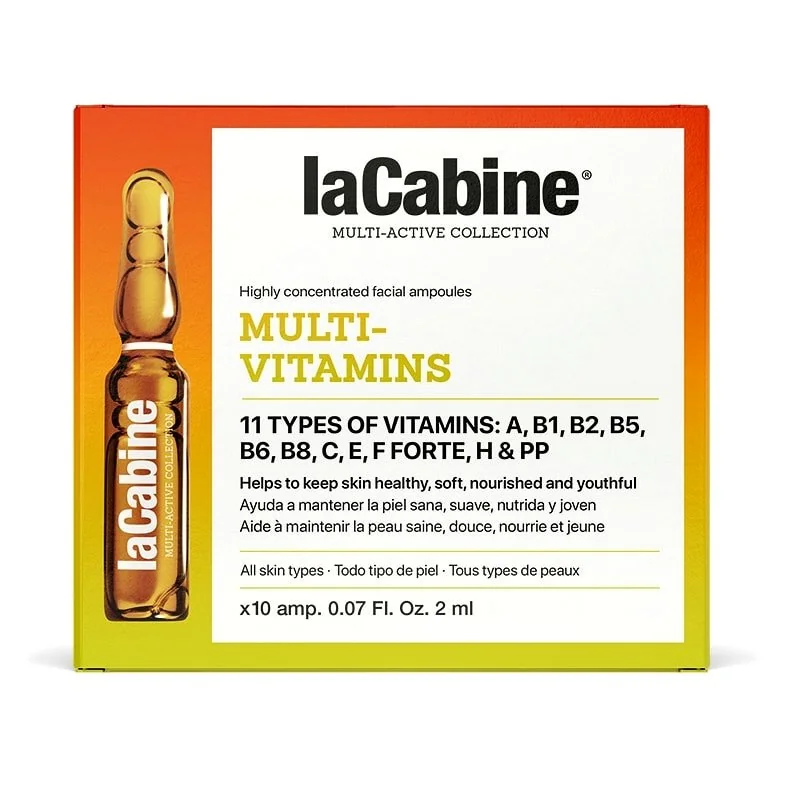 La Cabine Ampoules Multivitamines 10x2ml