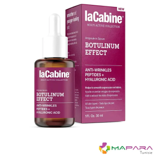 La Cabine Botulinum Effect Serum 30ml – soins anti-âge et anti-rides | La Cabine - Visage Tunisie | Miral Parapharmacie
