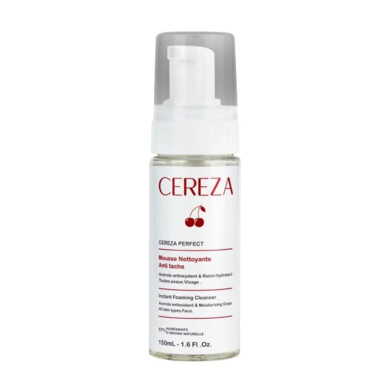 CEREZA Perfect Mousse Nettoyante Anti-tache 150ml – Démaquillants, nettoyants visage / Lait, mousse, émulsion | CEREZA - Visage 