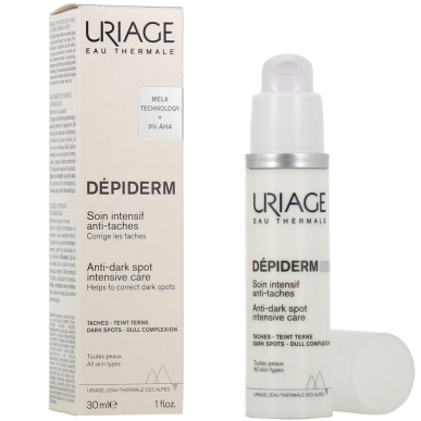 Uriage Dépiderm Soin Intensif Anti-Taches 30ml – soins anti-taches et dépigmentants | URIAGE - Visage Tunisie | Miral Parapharma