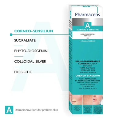 Pharmaceris A Corneo-Sensilium Korneo Crème Apaisante Réparatrice 75ml – Soins hydratants et nourrissants / Hydratants Peaux Ato