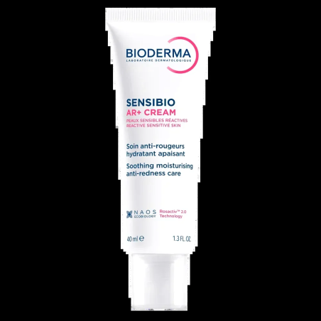 Bioderma Sensibio AR+ Crème 40ml – Crème anti rougeurs - Rosacée et couperose | BIODERMA - Visage Tunisie | Miral Parapharmacie