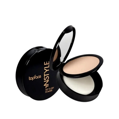 Topface Instyle Wet & Dry Powder Pêche 004 – Maquillage / Poudre | Topface - Visage Tunisie | Miral Parapharmacie