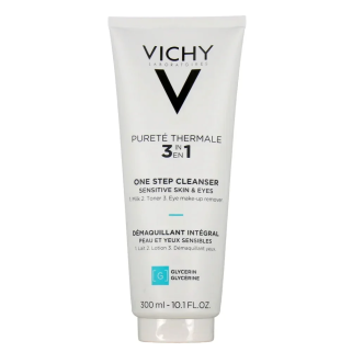Vichy Pureté Thermale Démaquillant Intégral 3en1 Peau Sensible 300ml – Démaquillants, nettoyants visage | Vichy - Visage Tunisie