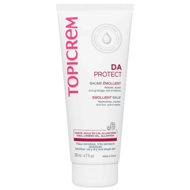 Topicrem DA PROTECT Baume Emollient Visage et Corps 200ml – Soins hydratants et nourrissants / Hydratants Peaux Atopique | TOPIC