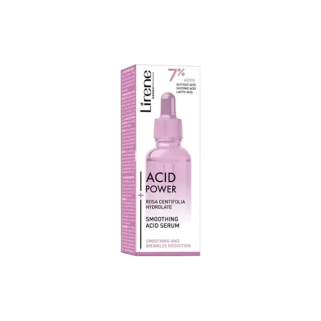 LIRENE Acid Power Serum Lissant A L’hydrolat De Rose 30ml – soins anti-âge et anti-rides | Lirene - Visage Tunisie | Miral Parap