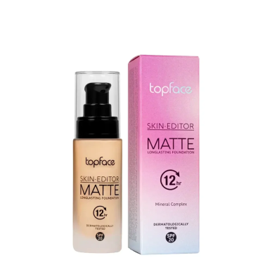 Topface Skin Editor Matte Longlasting Foundation 006 – Maquillage / Fond de teint | Topface - Visage Tunisie | Miral Parapharmac