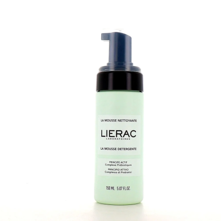 LIERAC Mousse Nettoyante 150ml – Démaquillants, nettoyants visage / Lait, mousse, émulsion | LIERAC - Visage Tunisie | Miral Par