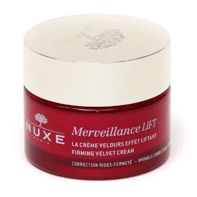 NUXE Merveillance Lift Creme Velours Effet Liftant Peaux Normales à Sèches 50ml – soins anti-âge et anti-rides / Soin Liftant | 
