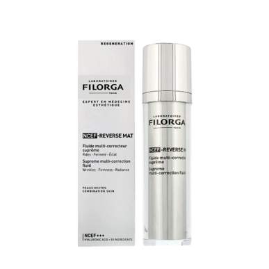 Filorga NCEF-REVERSE MAT Fluide Multi-Correcteur Suprême 50 ml – soins anti-âge et anti-rides / Rides marquées, perte de ferm | 